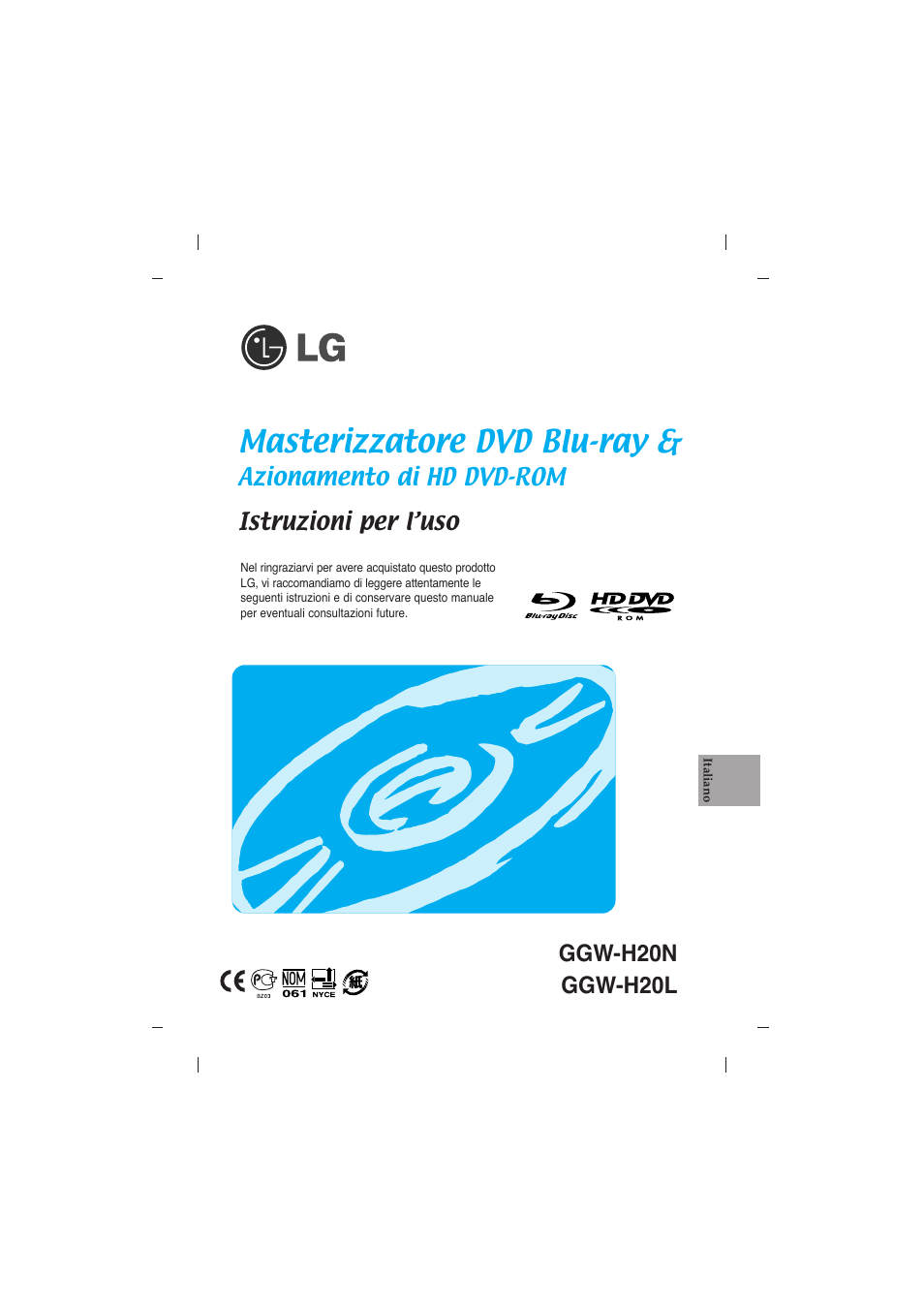 LG GGWH20L Manuale d'uso | Pagine: 12