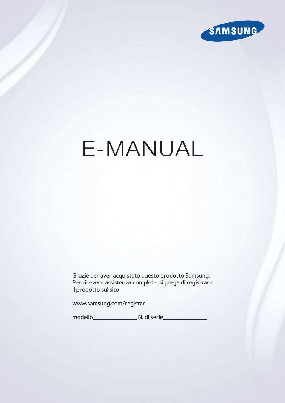 Samsung UE55HU8500Z Manuale d'uso | Pagine: 250