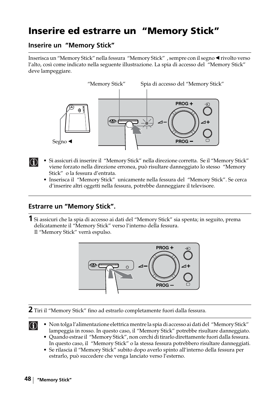 Sony KE-42MR1 Manuale d'uso | Pagina 49 / 302