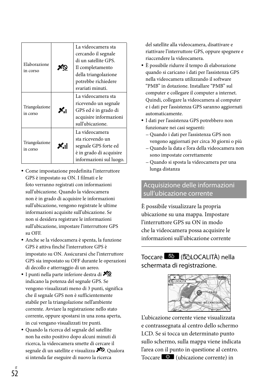 Sony HDR-CX305E Manuale d'uso | Pagina 52 / 126