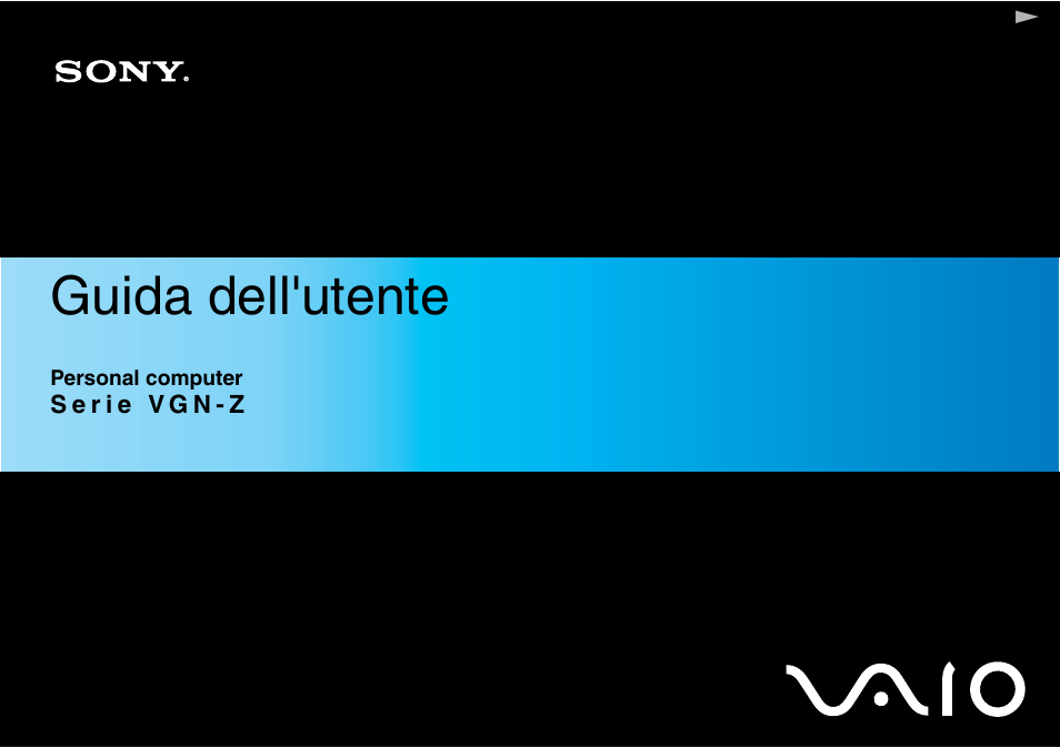 Sony VGN-Z11XN Manuale d'uso | Pagine: 220