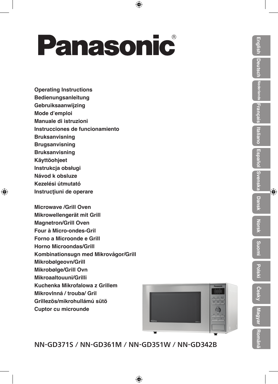Panasonic NNGD361M Manuale d'uso | Pagine: 38