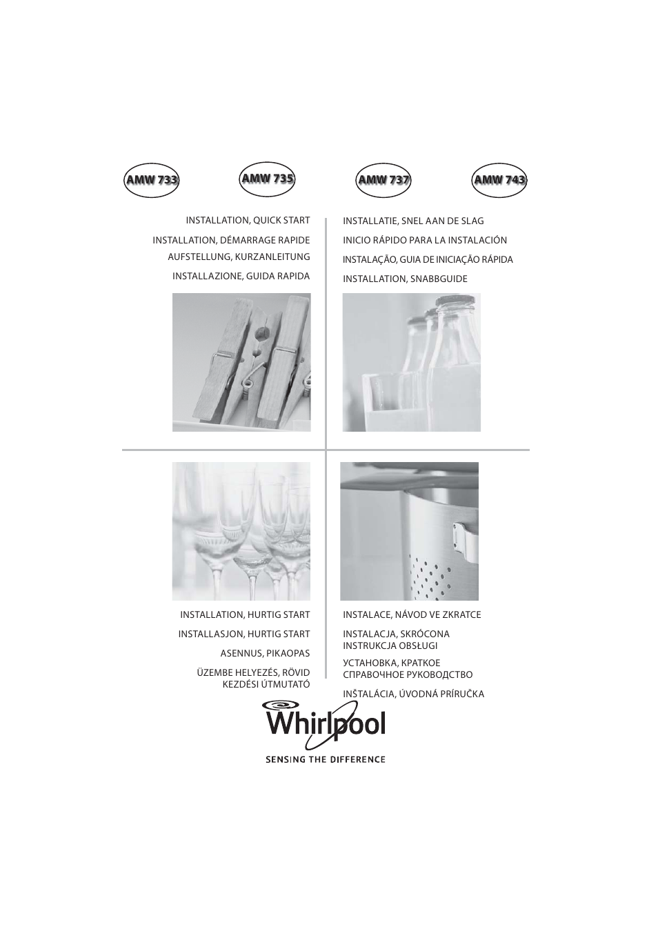 Whirlpool AMW 735 IXL Manuale d'uso | Pagine: 24