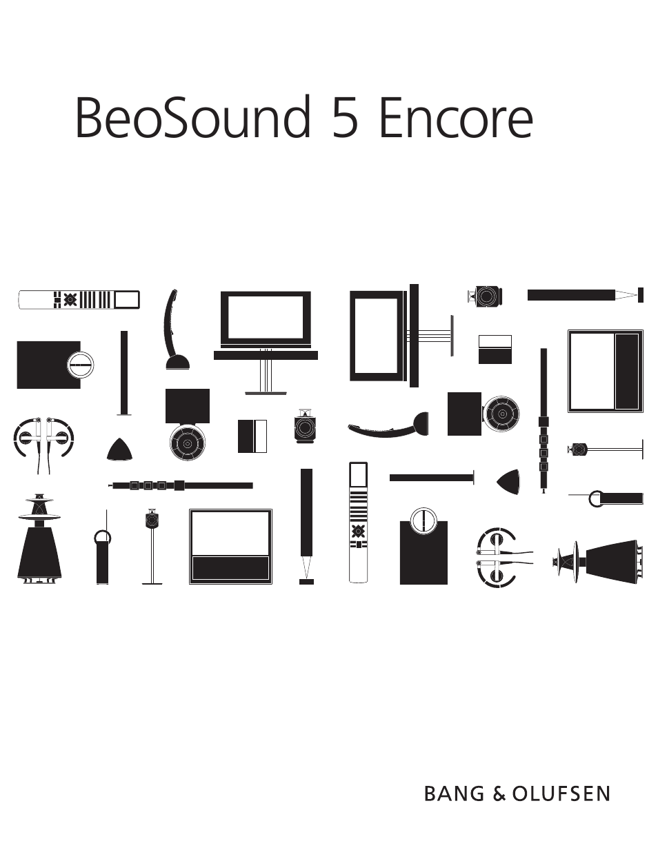Bang & Olufsen BeoSound 5 Encore - Getting Started Manuale d'uso | Pagine: 24