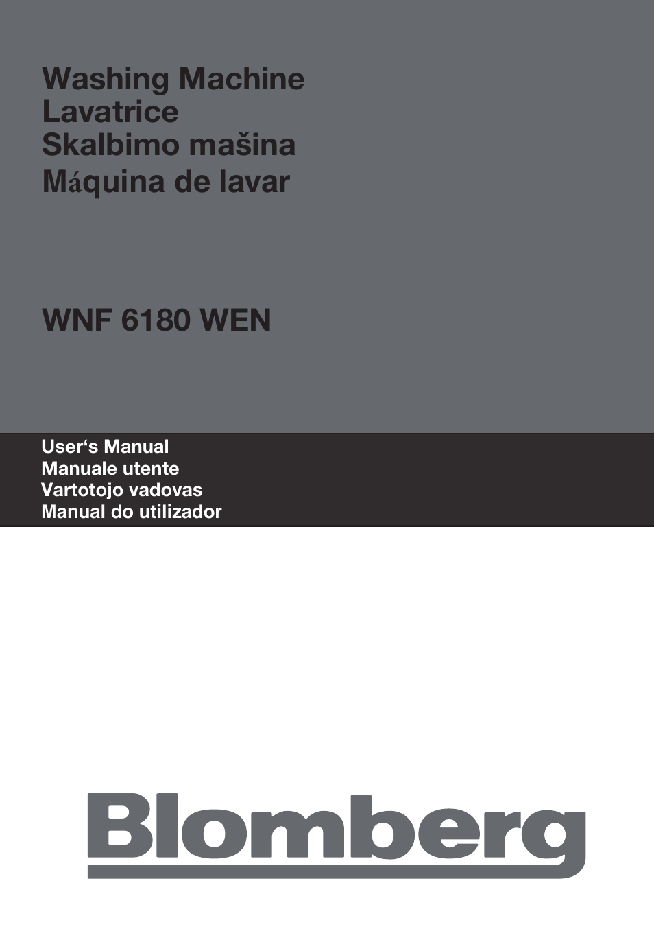 Blomberg WNF 6180 WEN Manuale d'uso | Pagine: 62