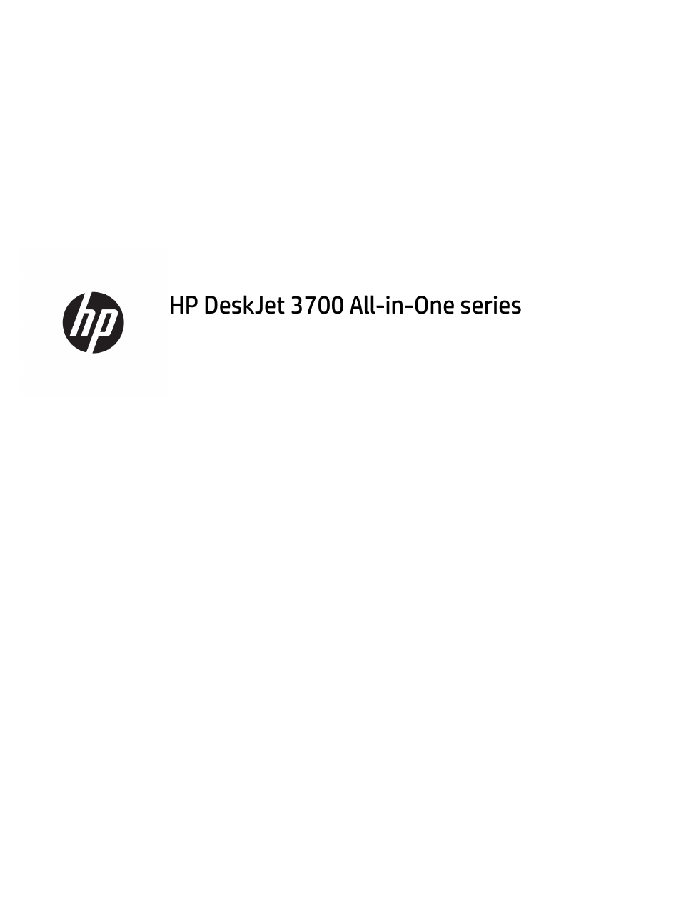 HP DeskJet 3700 Manuale d'uso | Pagine: 122