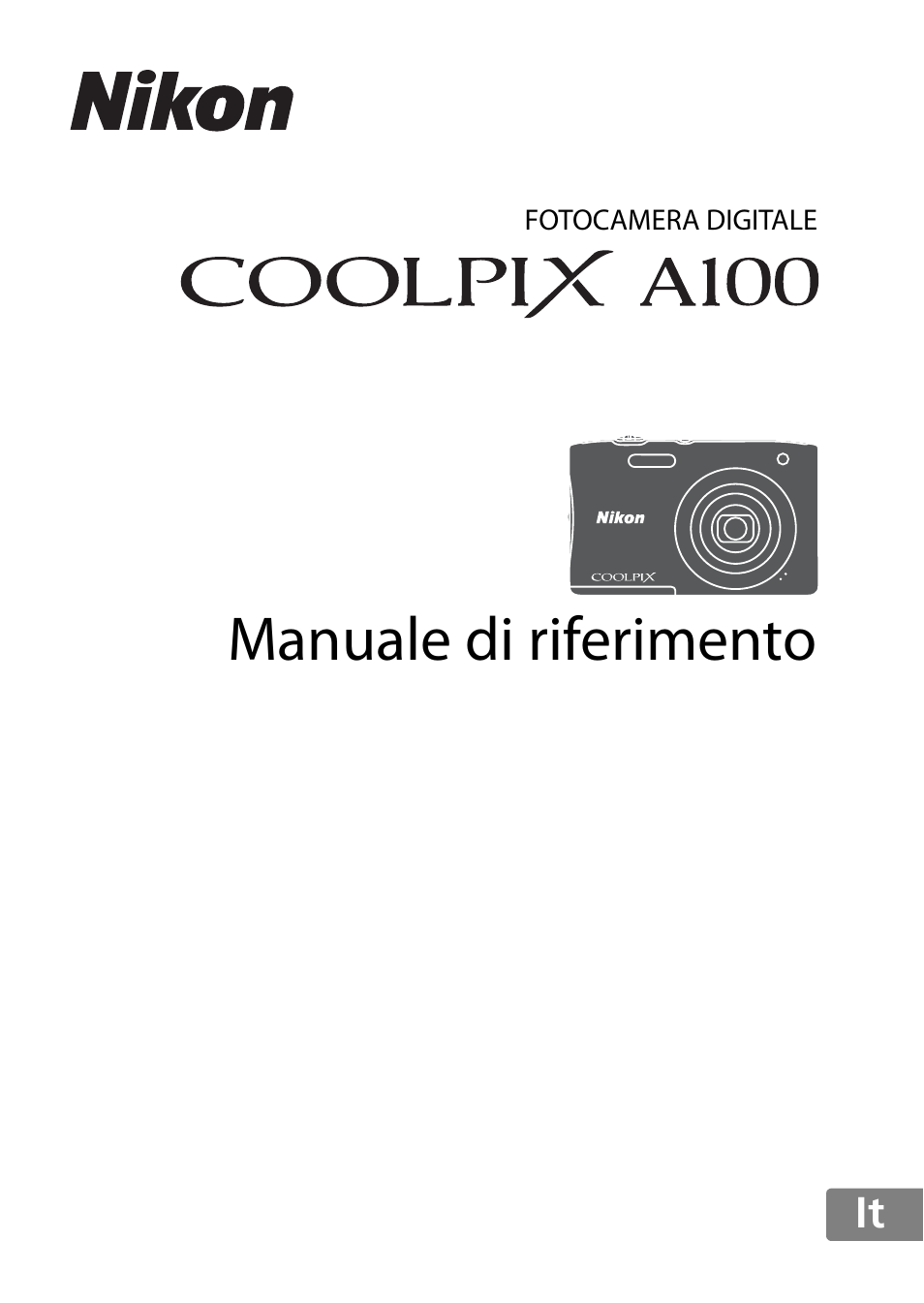 Nikon Coolpix A100 Manuale d'uso | Pagine: 144