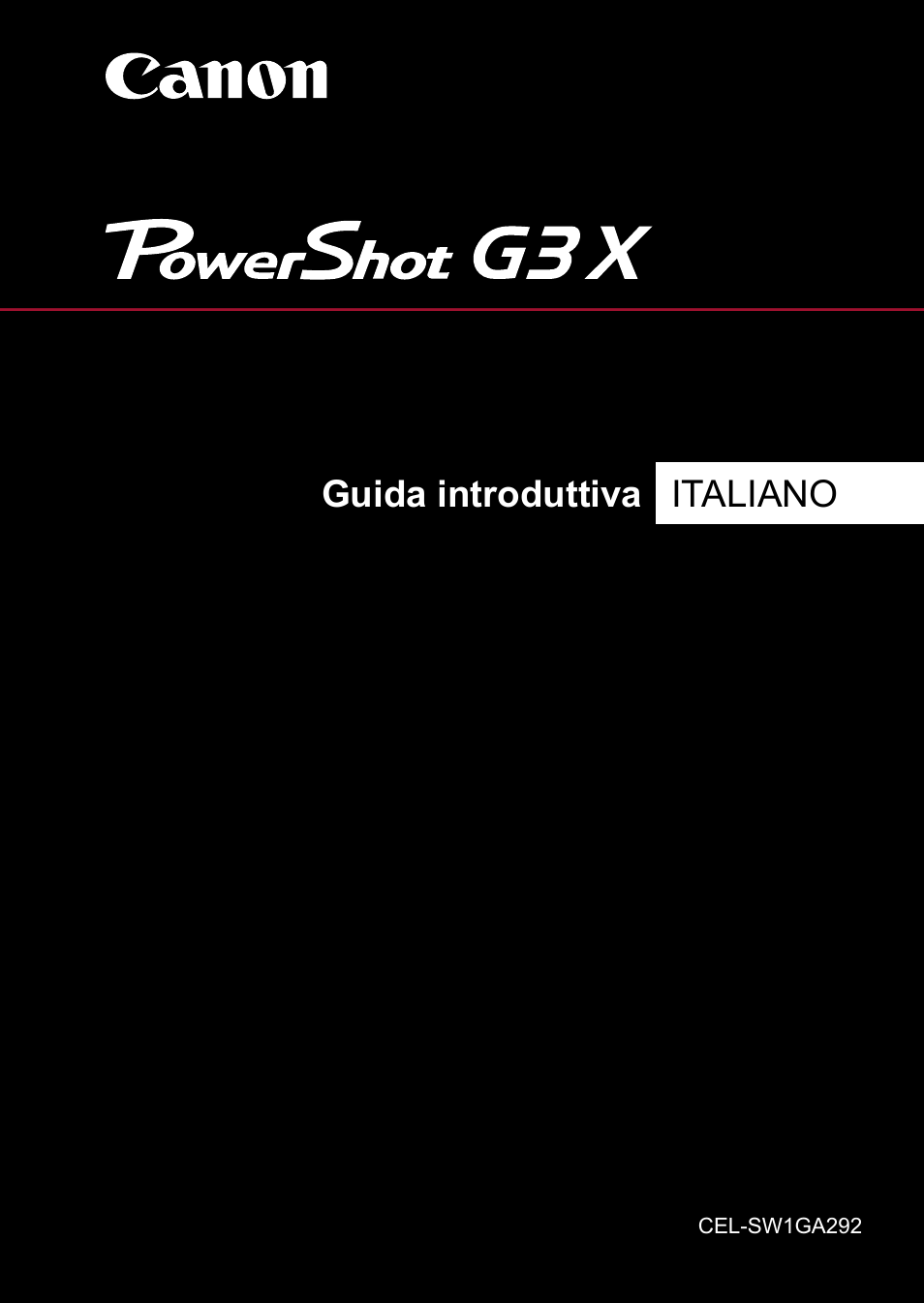 Canon PowerShot G3 X Manuale d'uso | Pagine: 9
