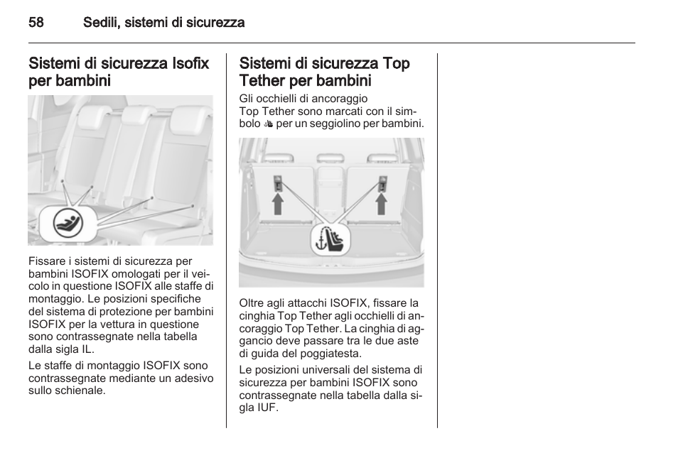 Opel online meriva isofix