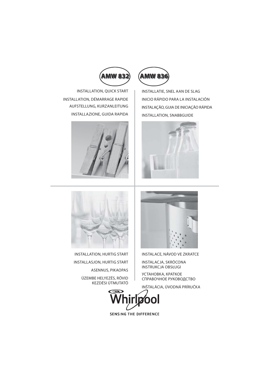 Whirlpool AMW 836 IXL Manuale d'uso | Pagine: 40